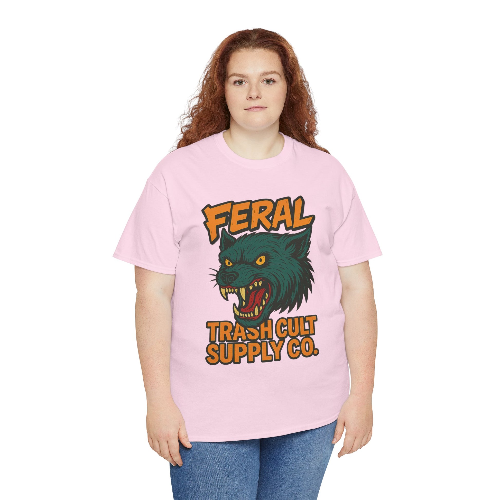 FERAL Wolverine Shirt – Trash Cult Graffiti Tee (Gildan 5000)