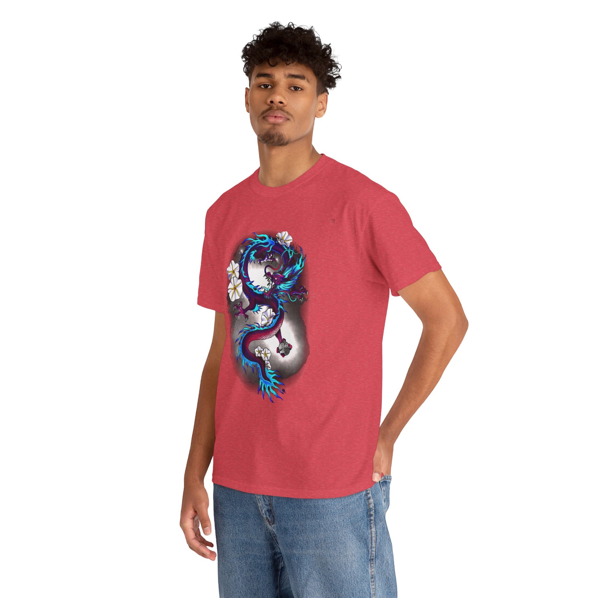 Electric Dragon Tattoo T-Shirt – Lara Davenport x Trash Cult Supply Co. Collab (Gildan 5000)