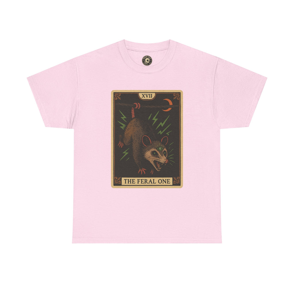 Feral One Graphic Tee - Quirky Unisex T-Shirt, Vintage Inspired, Animal Art, Casual Wear, Gifts for Him/Her