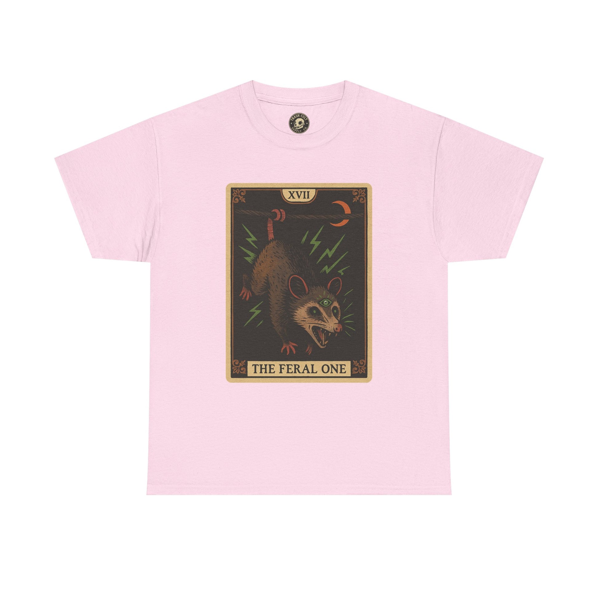 Feral One Graphic Tee - Quirky Unisex T-Shirt, Vintage Inspired, Animal Art, Casual Wear, Gifts for Him/Her