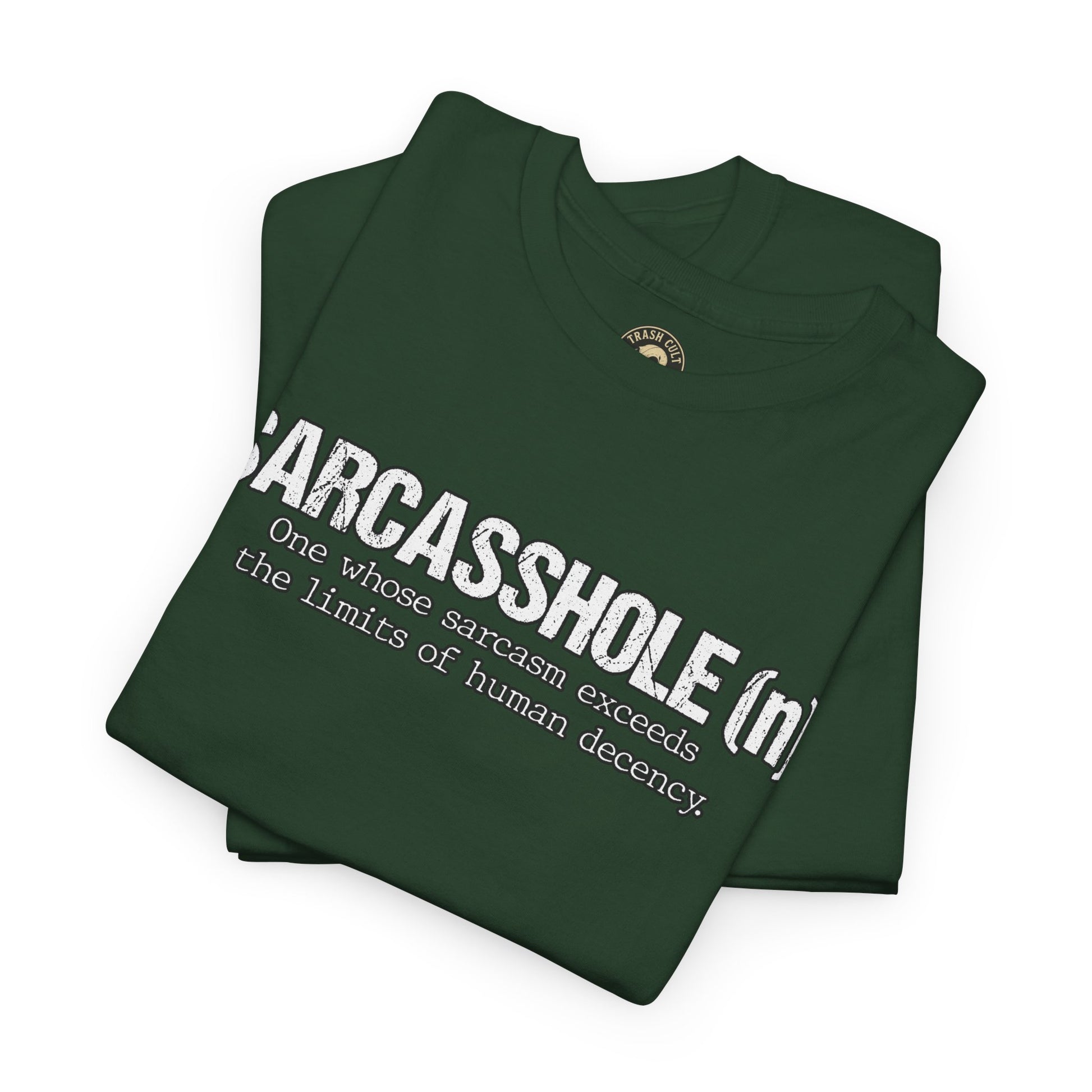 Sarcasshole Definition T-Shirt – Funny Sarcasm Graphic Tee