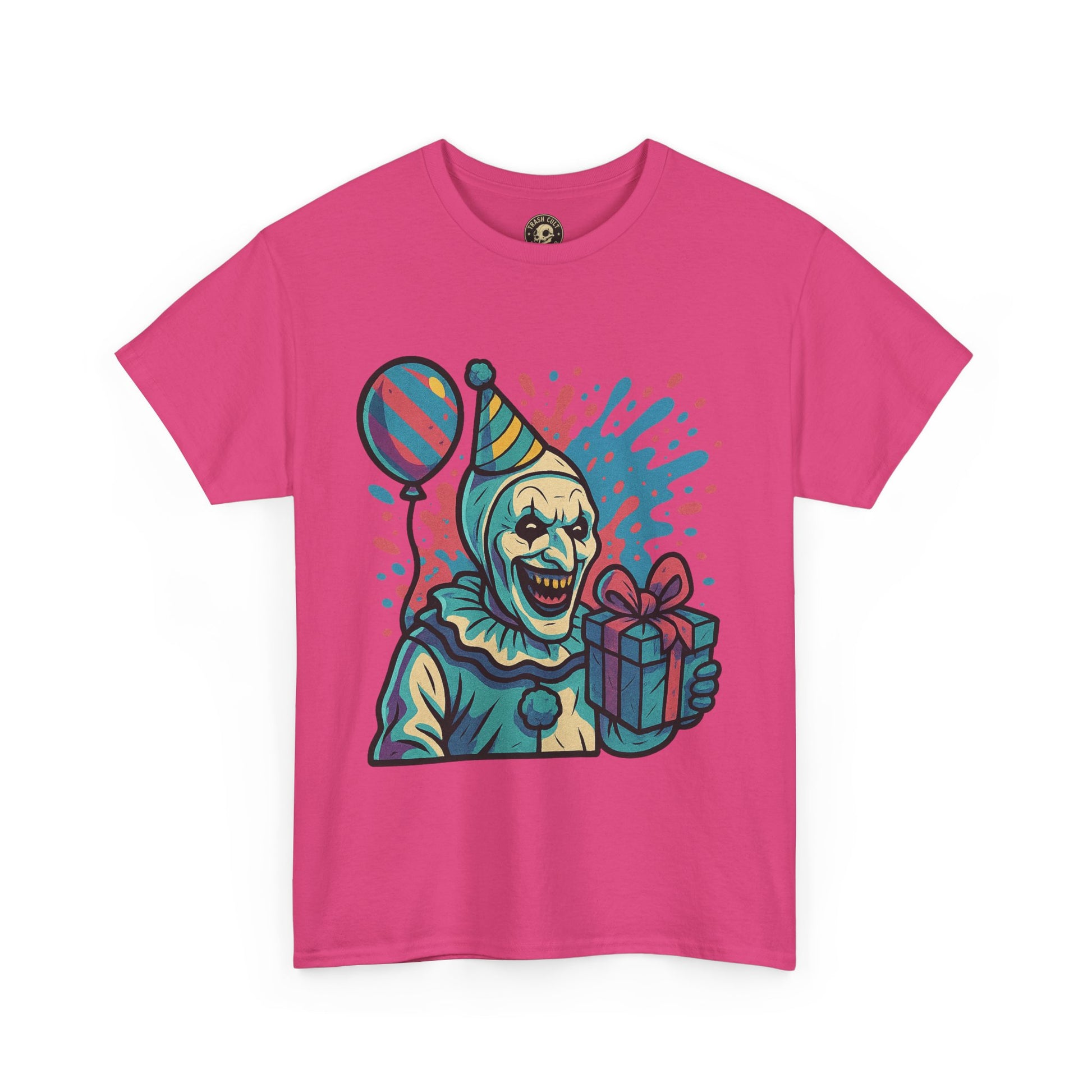 Art the Clown Birthday Shirt – New School Graffiti Horror Tee on Gildan 5000