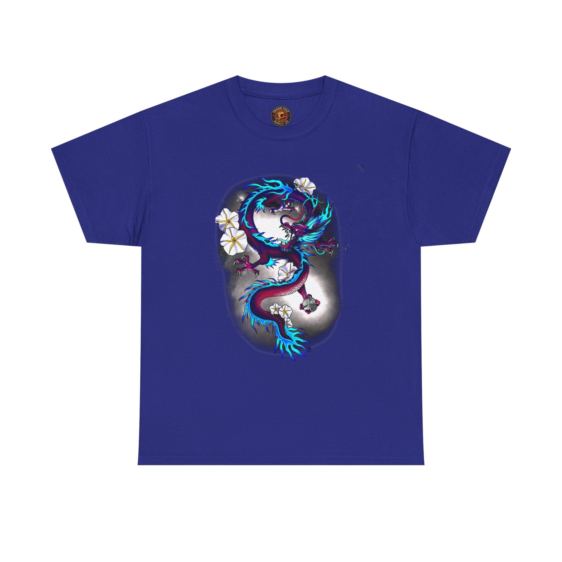 Electric Dragon Tattoo T-Shirt – Lara Davenport x Trash Cult Supply Co. Collab (Gildan 5000)