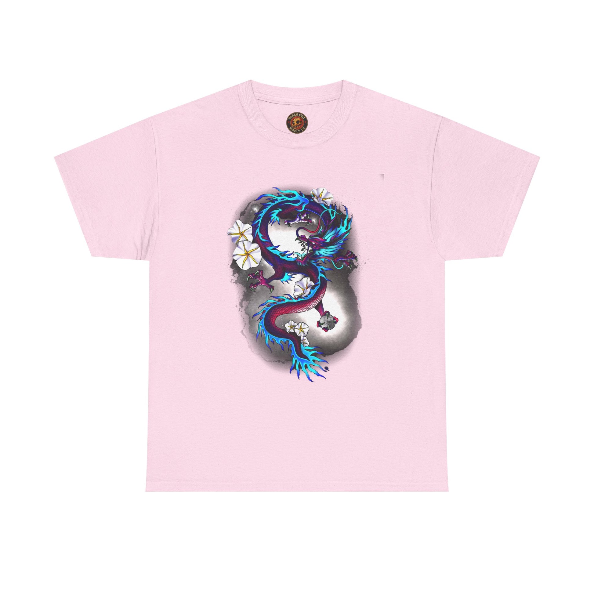 Electric Dragon Tattoo T-Shirt – Lara Davenport x Trash Cult Supply Co. Collab (Gildan 5000)
