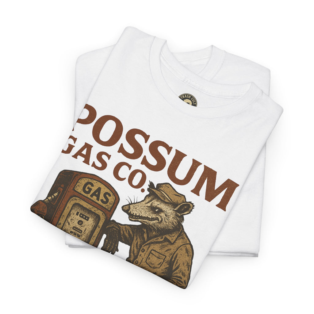 Possum Gas Co. Vintage Feral Mechanic Shirt – Trash Cult Supply Co. – Gildan 5000