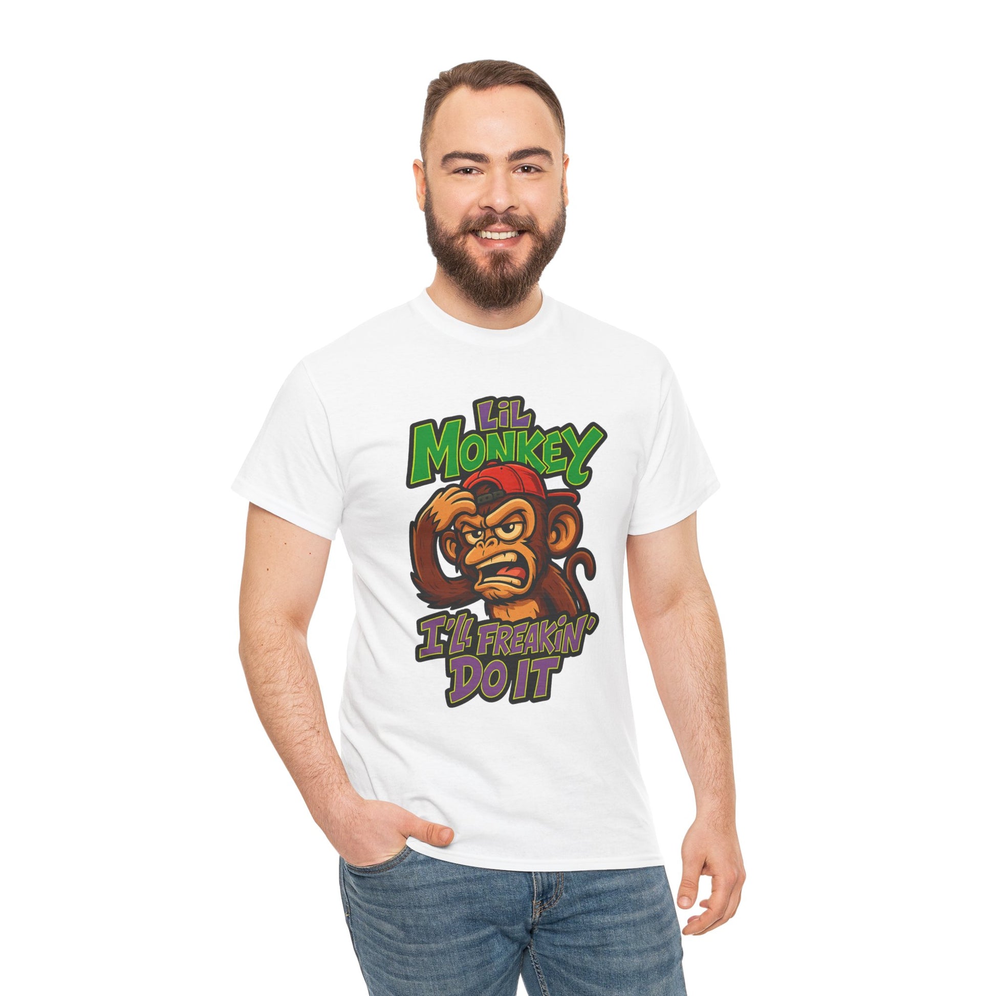 Lil Monkey: I’ll Freakin’ Do It – Chaotic ADHD Rage Tee