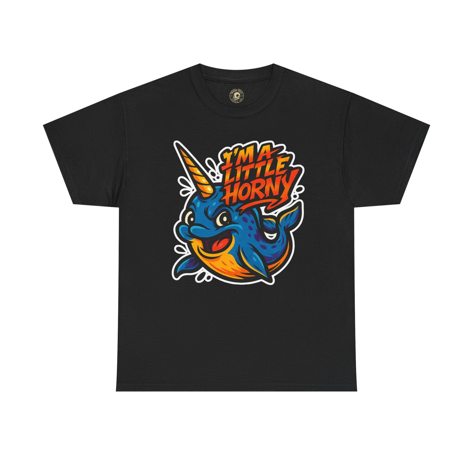 Fun Narwhal Graphic Tee, Quirky Unisex Shirt, Perfect for Gifts, Casual Wear, Animal Lovers, Beach Vibes