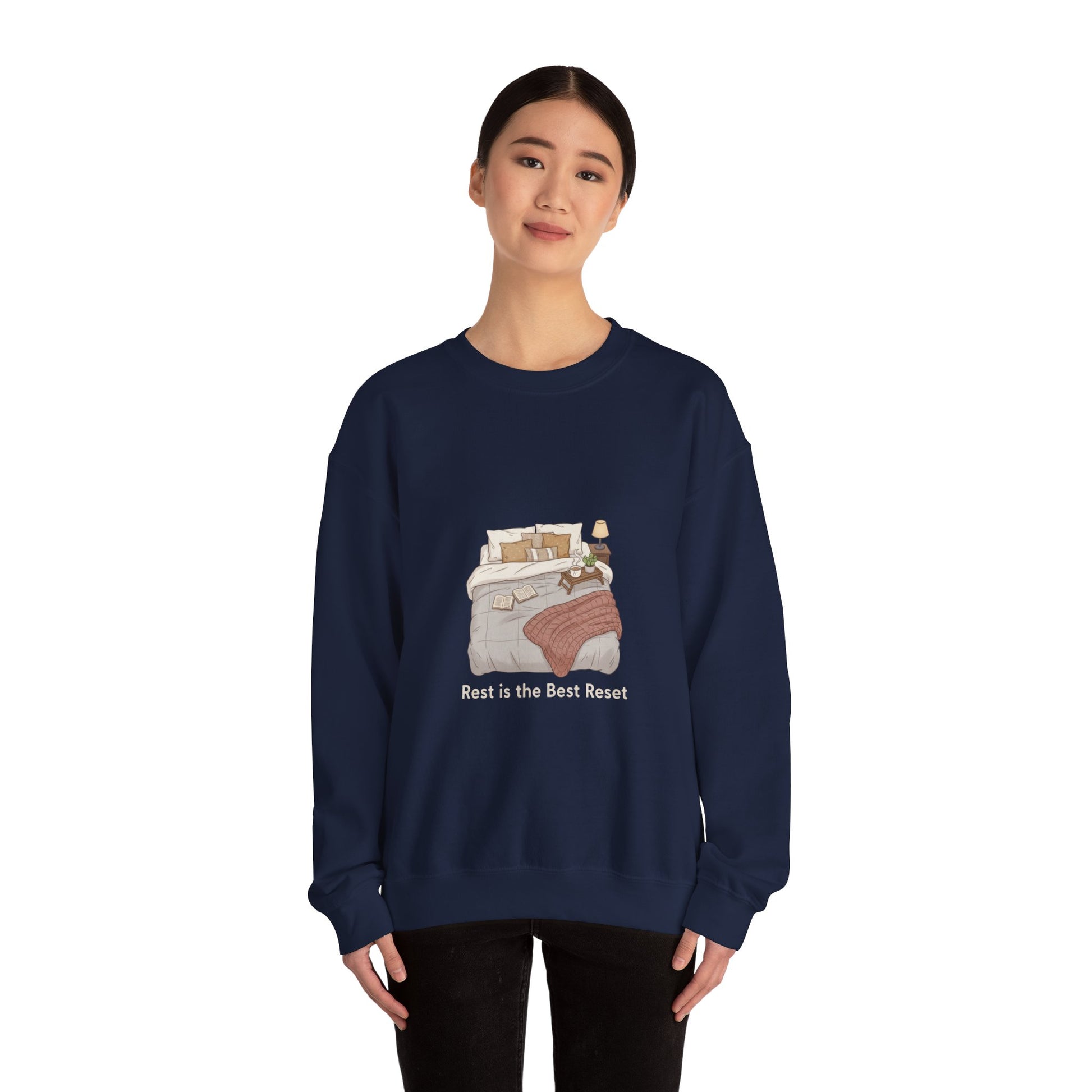 bed rot recovery sweatshirt | sleepy humor, nap club lounge