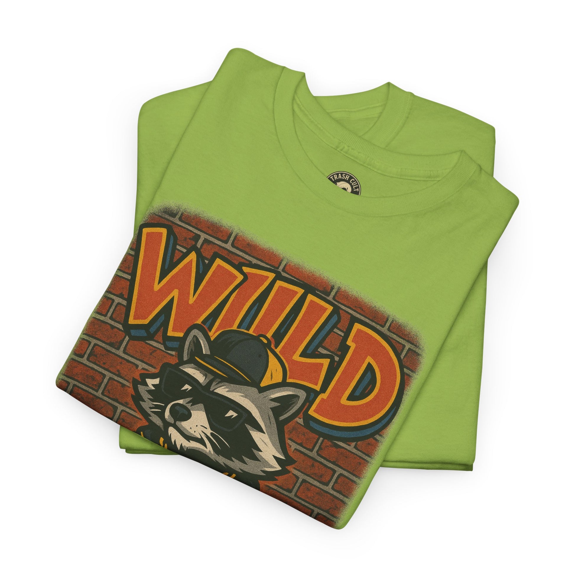 Wild Trash Cult Unisex Tee, Retro Animal T-Shirt, Graphic Tee, Eco-Conscious Apparel, Gift for Nature Lovers, Casual Streetwear
