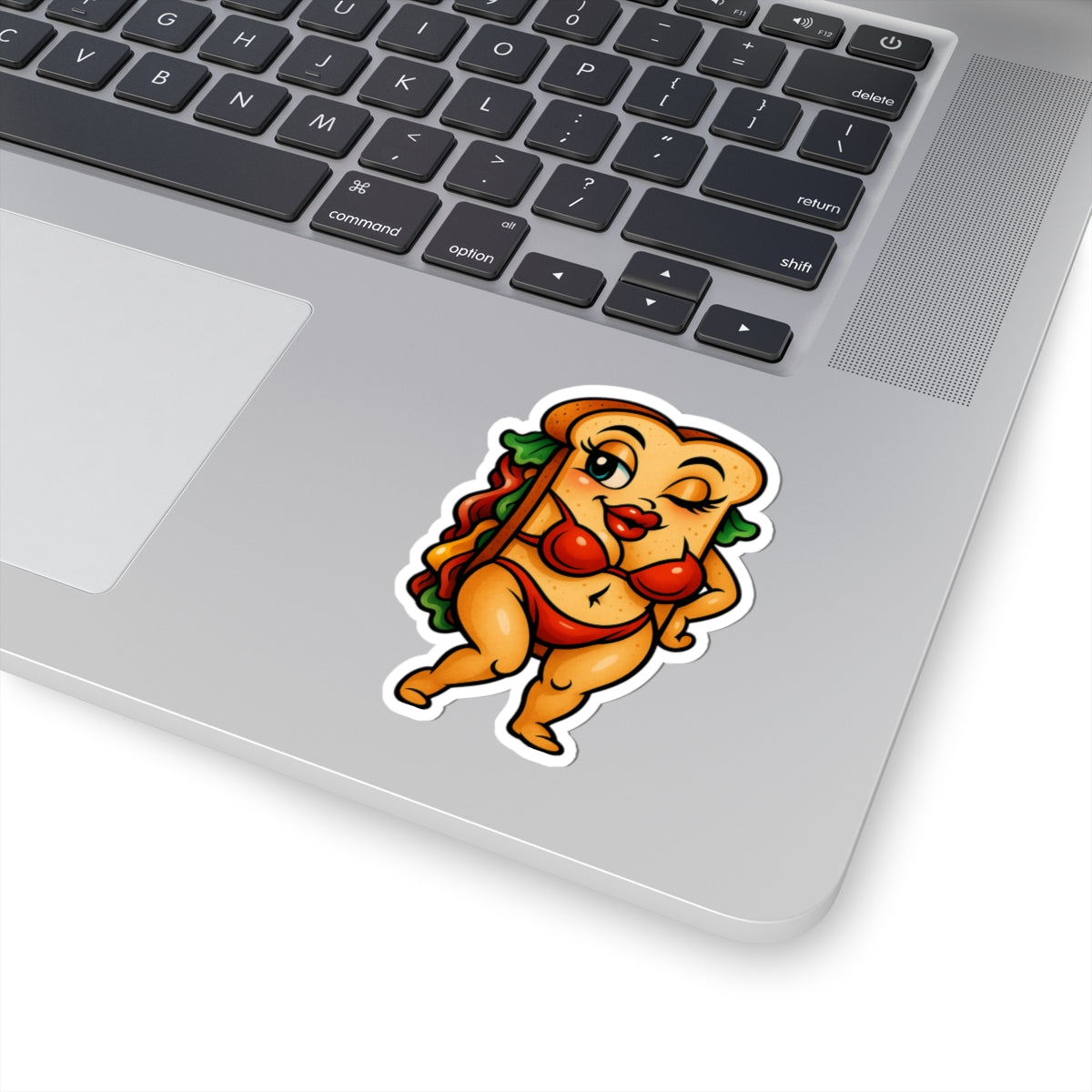 Playful Foodie Kiss-Cut Stickers - Fun Decor, Laptop Stickers, Cute Gift, Quirky Home Decor, Food Lovers, Fun Stickers