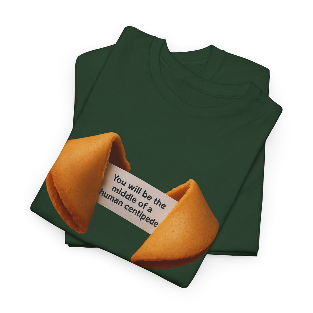 Fortune Cookie Unisex Heavy Cotton Tee - Positive Vibes Shirt