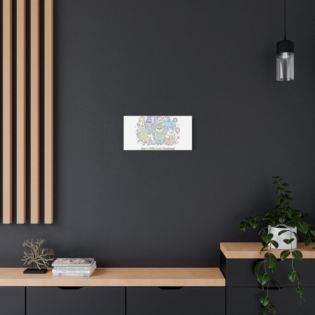 Cozy Craziness Canvas | mildly unhinged cute, whimsical weird