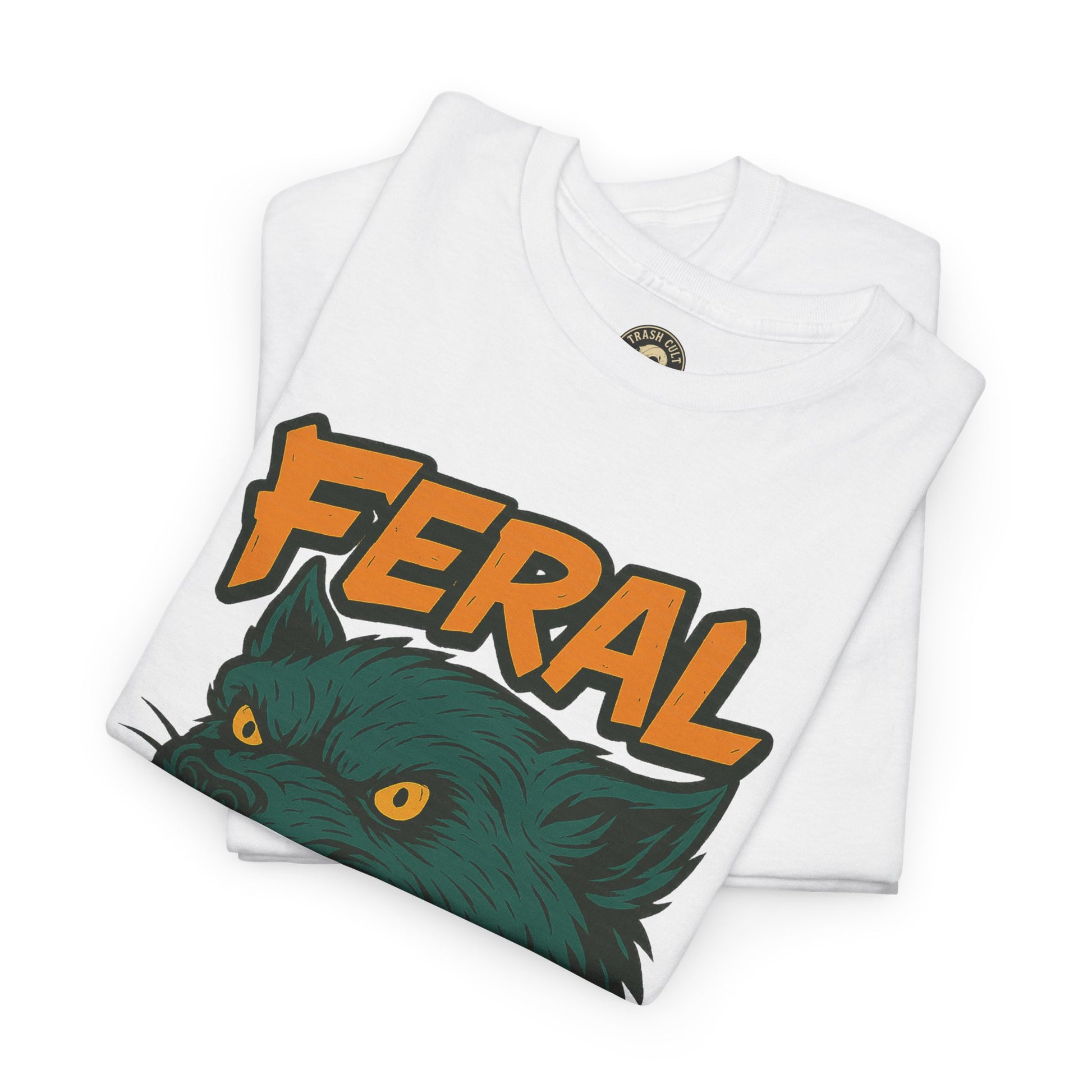 FERAL Wolverine Shirt – Trash Cult Graffiti Tee (Gildan 5000)