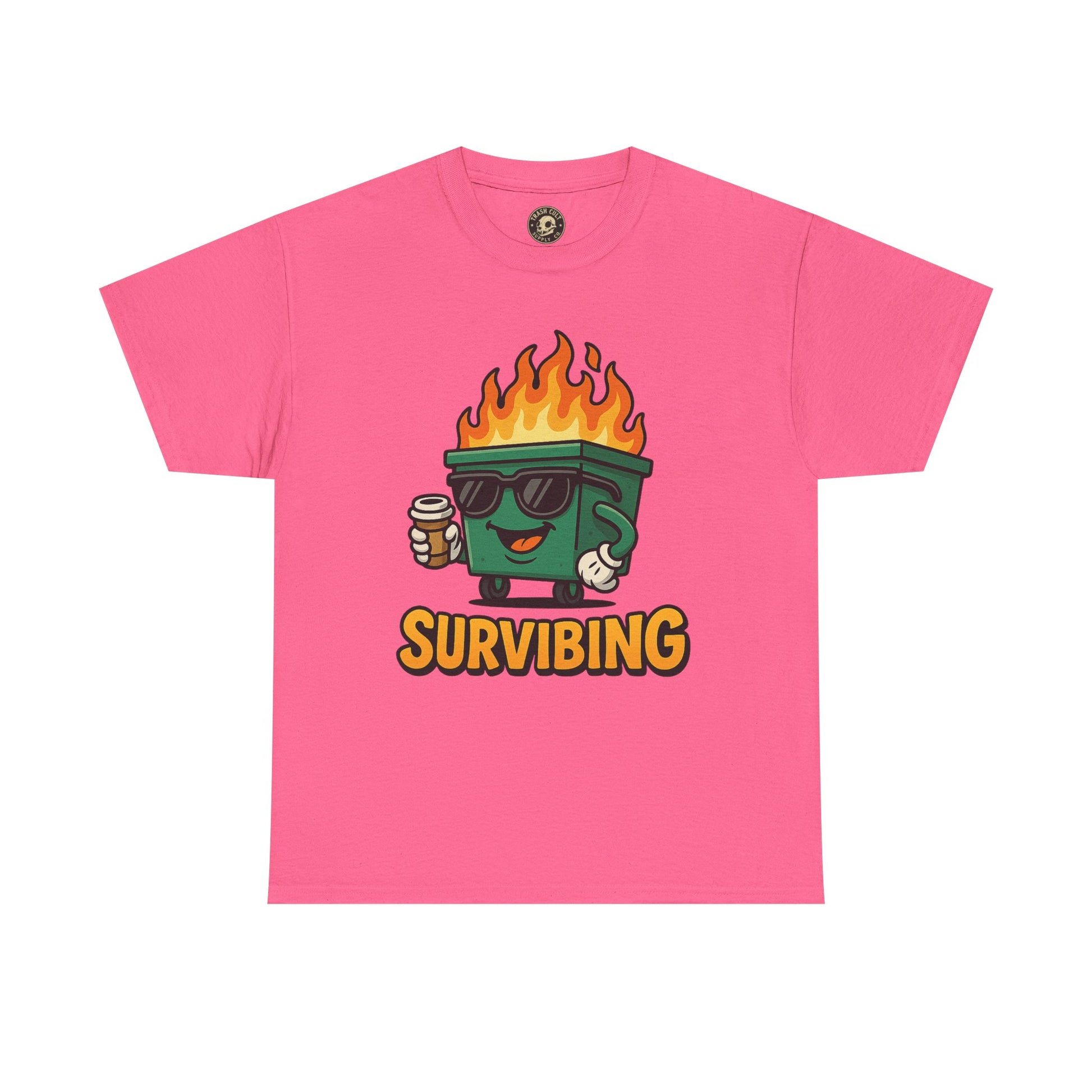 Survibing Shirt – High Visibility Safety Colors – Gildan 5000 Unisex Tee