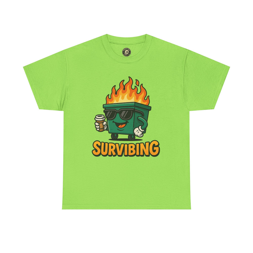Survibing Shirt – High Visibility Safety Colors – Gildan 5000 Unisex Tee