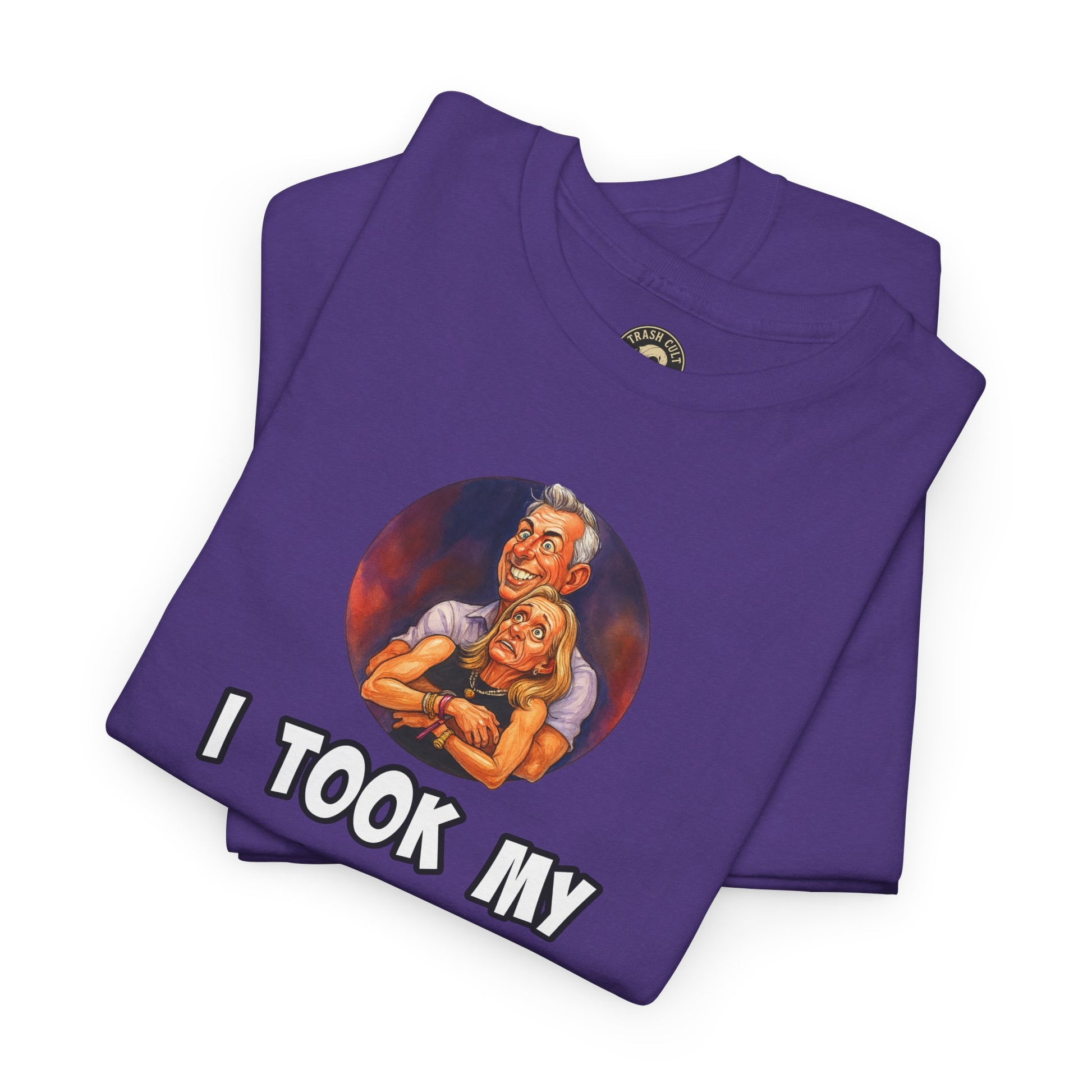 Funny CEO Concert Shirt – “I Took My Sidepiece to the Coldplay Concert” Meme Tee – Gildan 5000