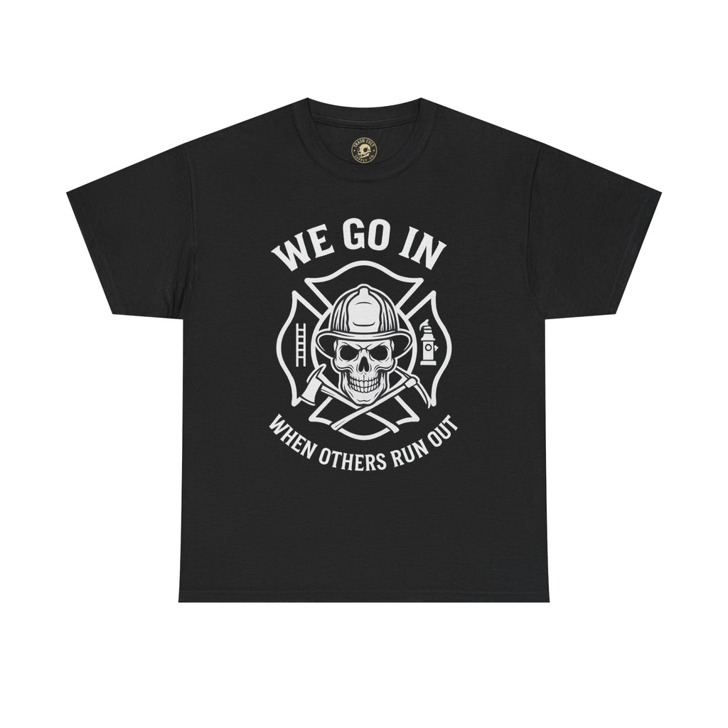 Firefighter Tribute T-Shirt - Bold Design, Heroic Spirit, Unisex Shirt, Gift for Firefighters, Fire Safety Awareness