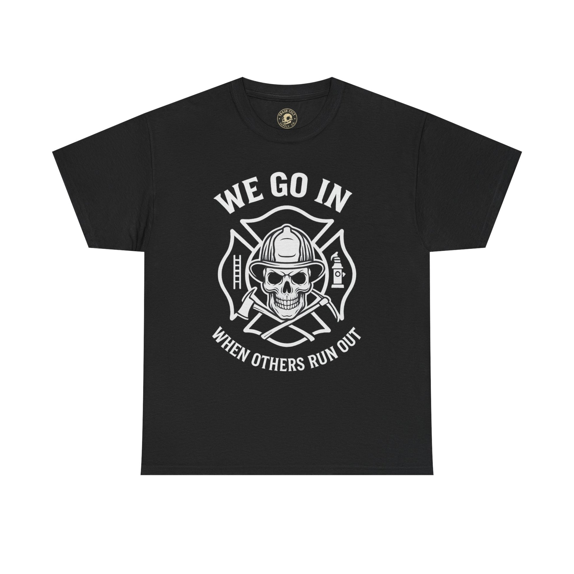 Firefighter Tribute T-Shirt - Bold Design, Heroic Spirit, Unisex Shirt, Gift for Firefighters, Fire Safety Awareness