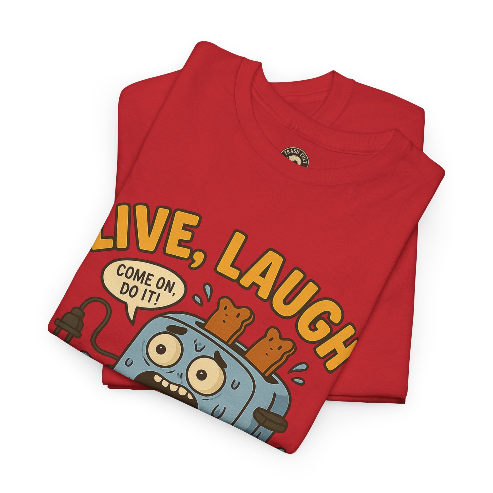 Funny Toaster Bath Tee, Humorous Unisex Shirt, Gift for Friends, Lightweight Cotton Tee, Birthday Party Outfit