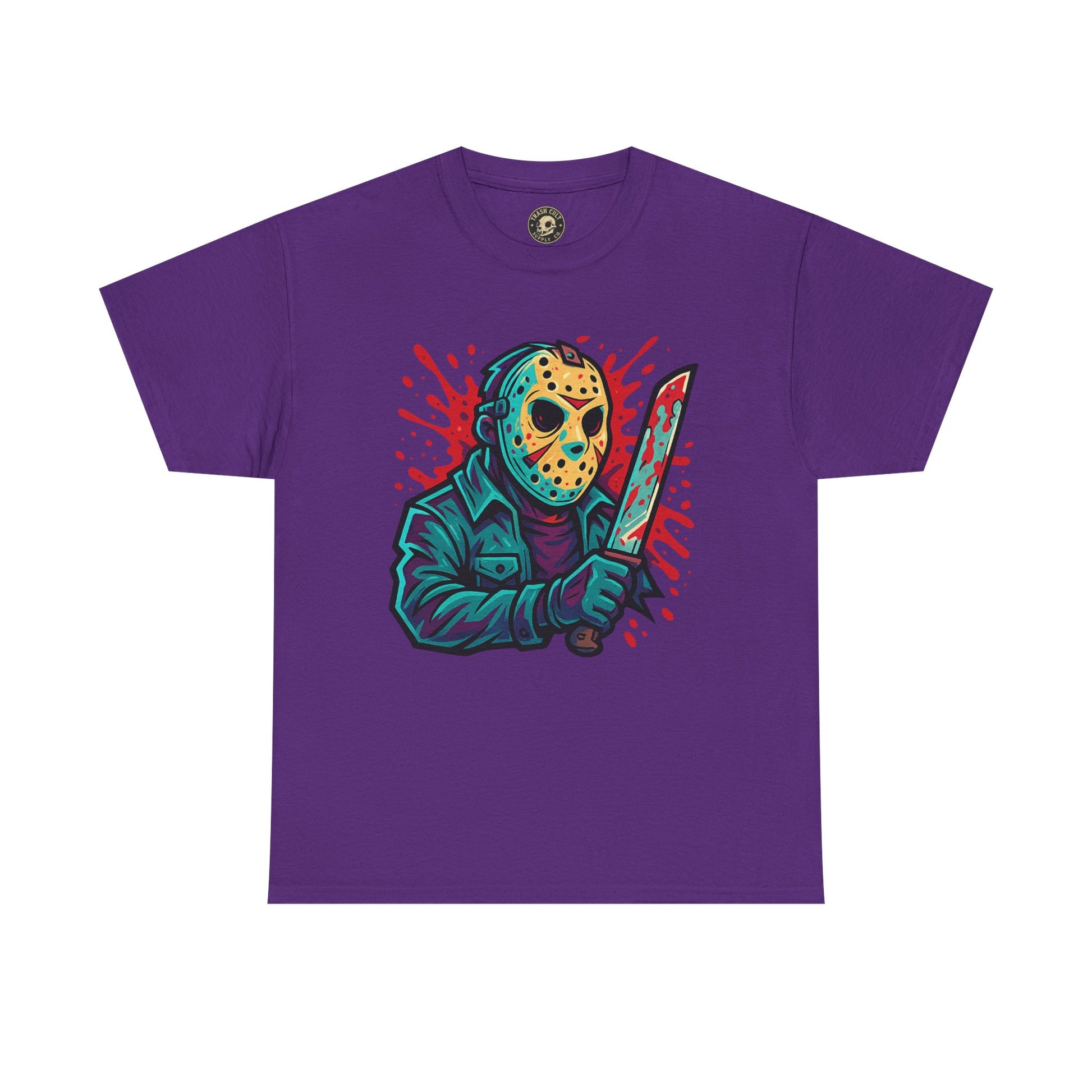 Jason Voorhees Graffiti Shirt – New School Horror Art on Gildan 5000