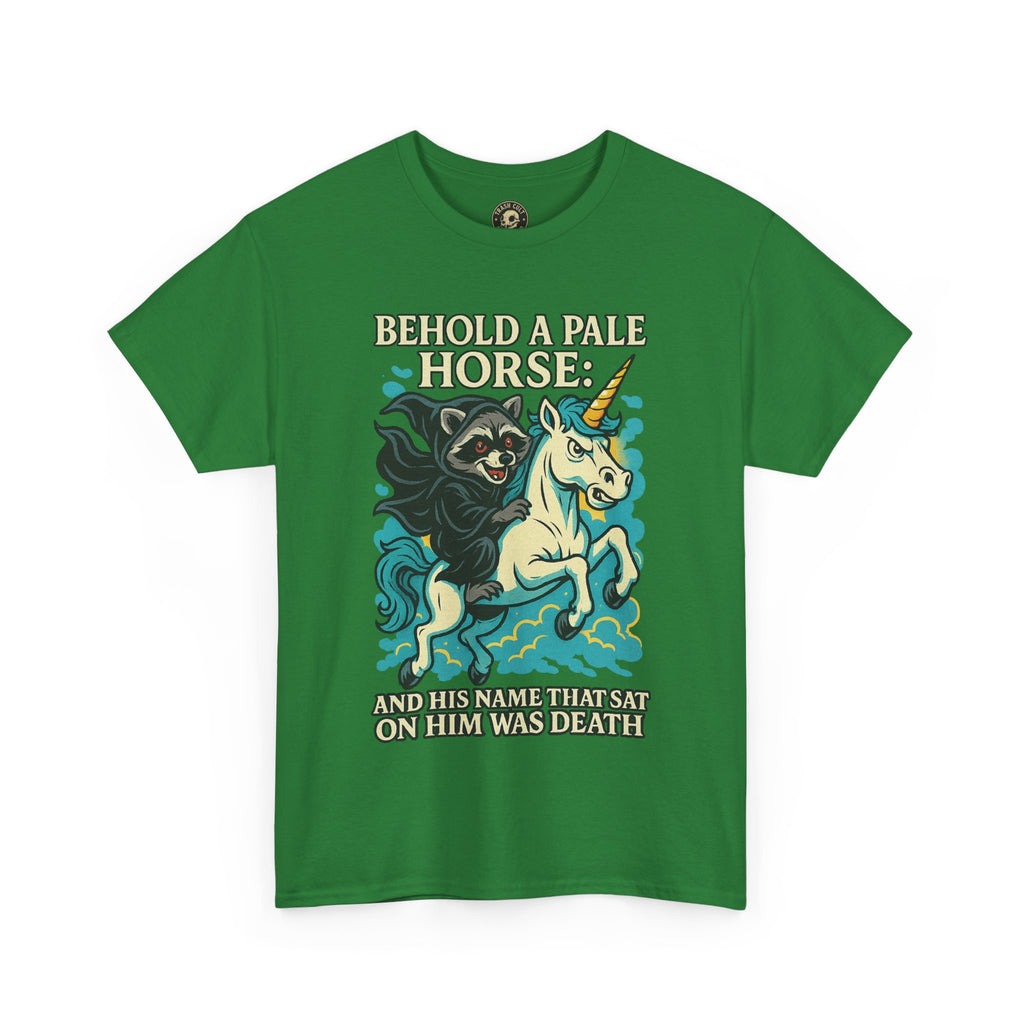 Behold a Pale Horse – Raccoon of Death Shirt | Gildan 5000 Unisex Tee