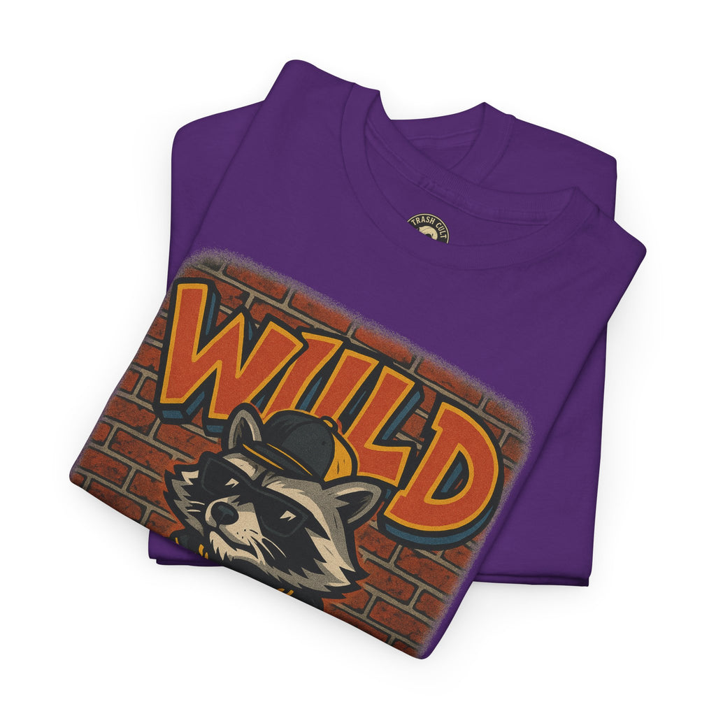 Wild Trash Cult Unisex Tee, Retro Animal T-Shirt, Graphic Tee, Eco-Conscious Apparel, Gift for Nature Lovers, Casual Streetwear
