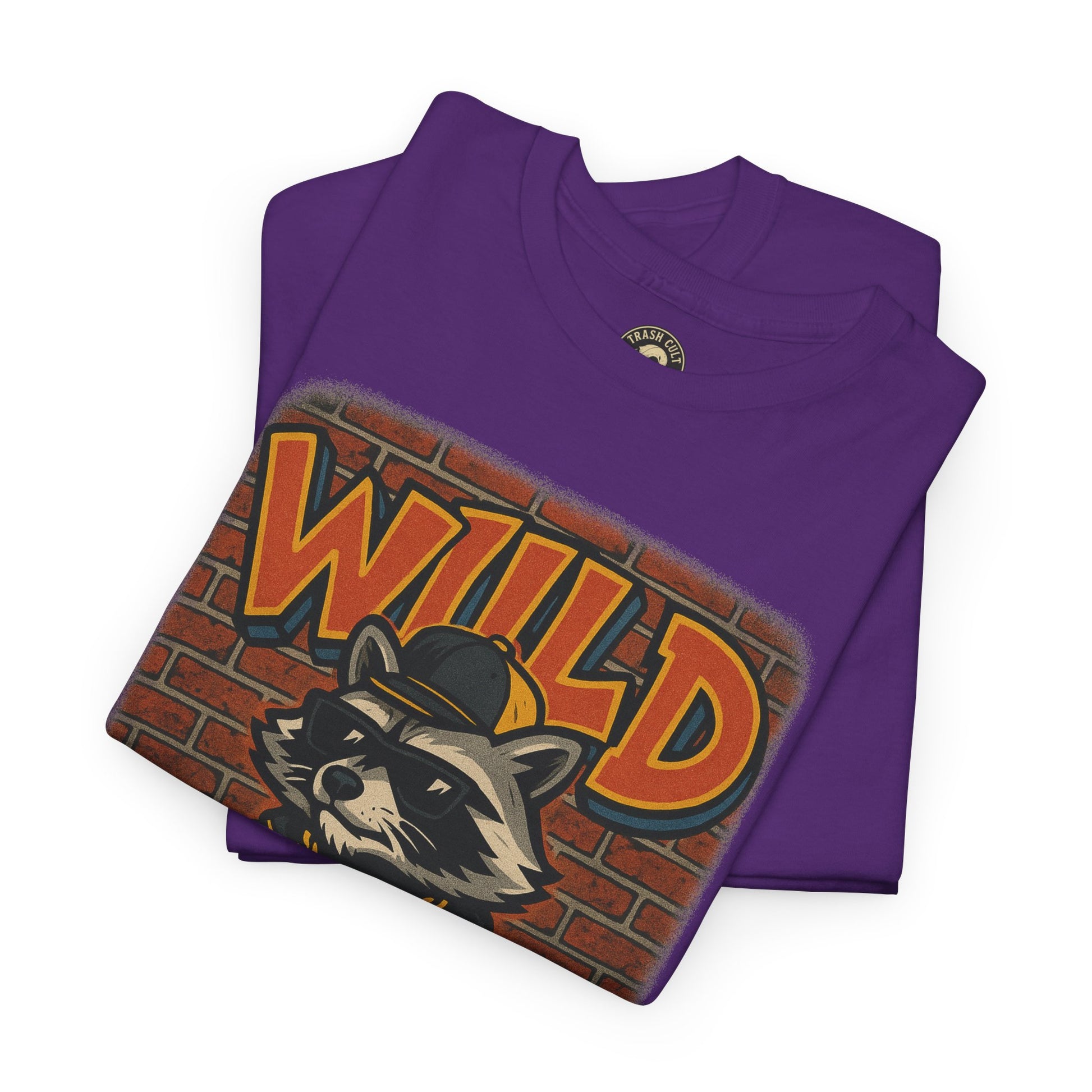Wild Trash Cult Unisex Tee, Retro Animal T-Shirt, Graphic Tee, Eco-Conscious Apparel, Gift for Nature Lovers, Casual Streetwear