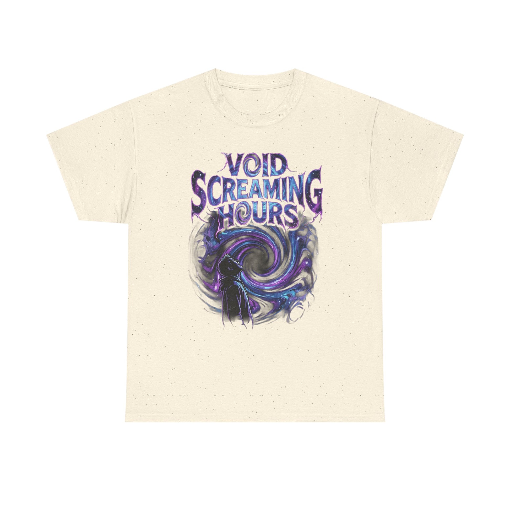 Void Screaming Hours Tee — Gothic Cosmic Horror T‑Shirt