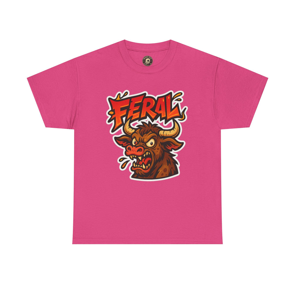 Feral Graphic Tee, Unisex T-Shirt for Animal Lovers, Casual Wear, Birthday Gift, Unique Design, Everyday Style