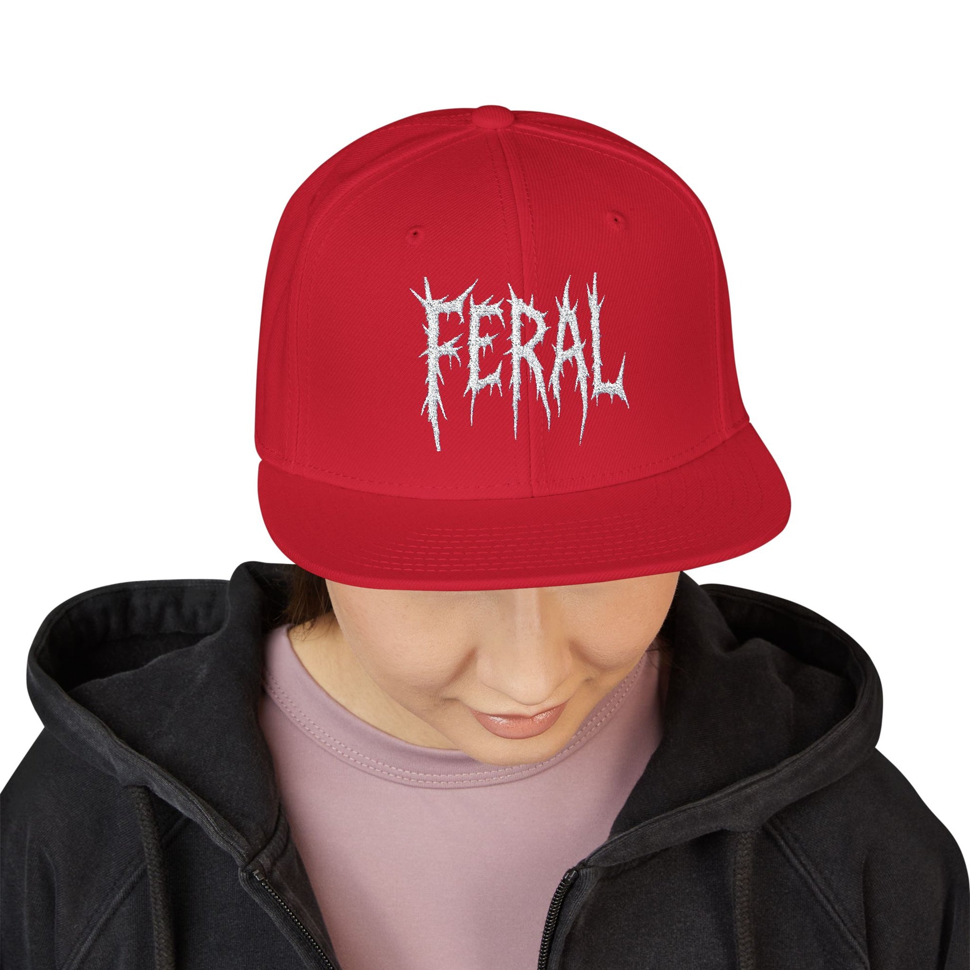 Feral Snapback Hat – Trash Cult Supply Co. Streetwear