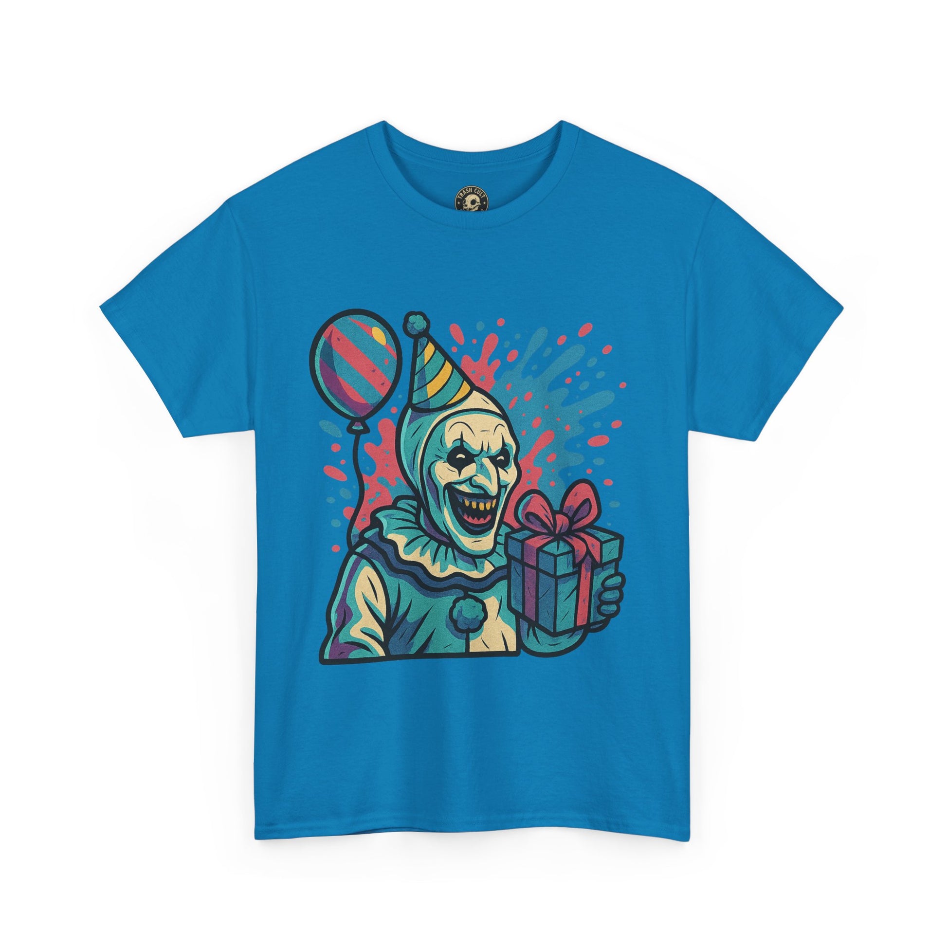Art the Clown Birthday Shirt – New School Graffiti Horror Tee on Gildan 5000