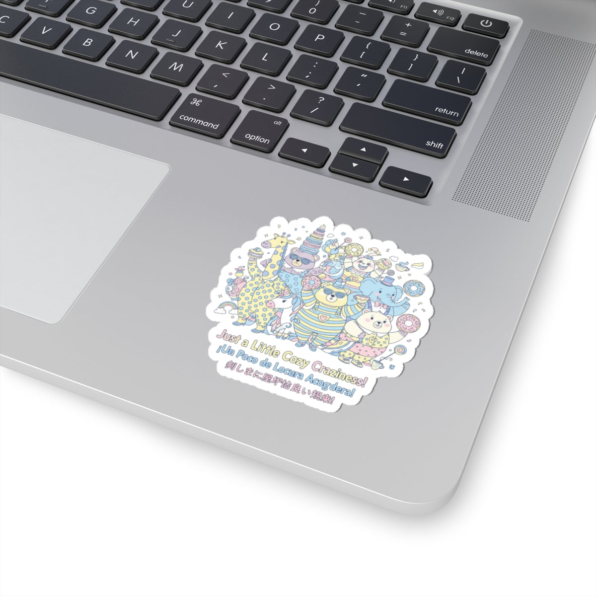 Cozy Cute Chaos Kiss-Cut Stickers | mildly unhinged, tiny monster humor