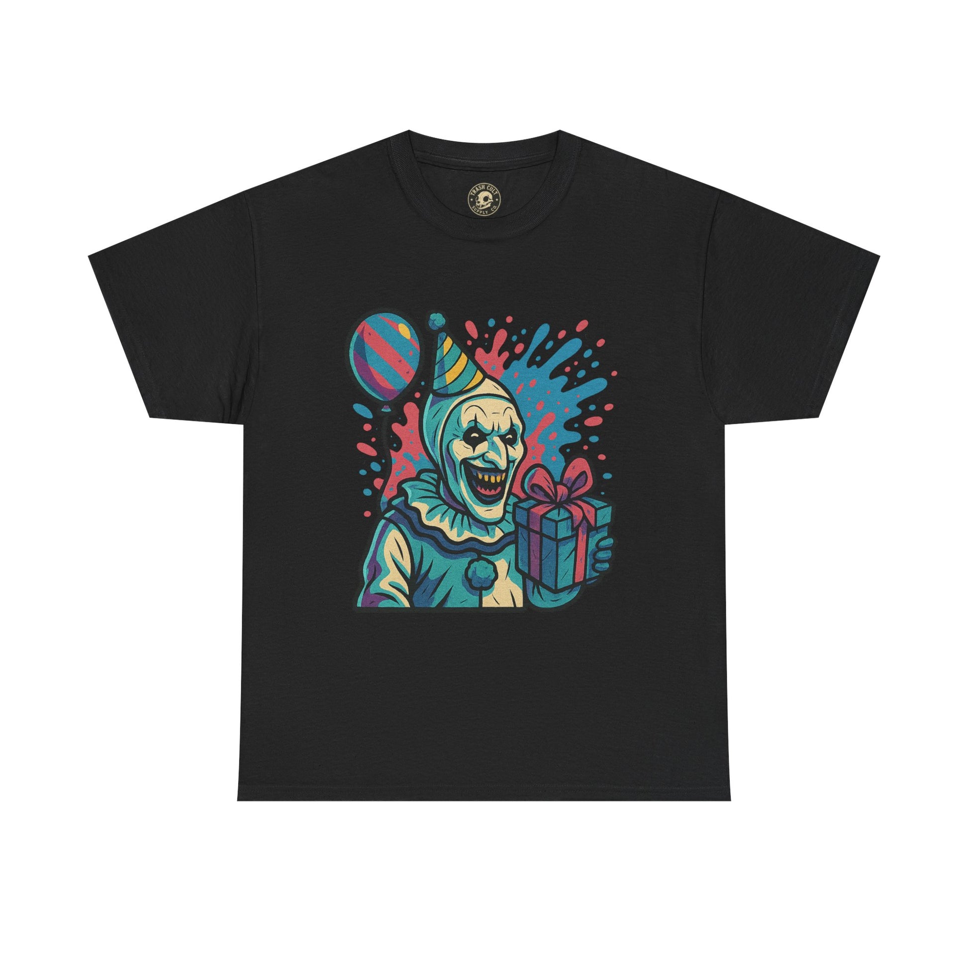 Art the Clown Birthday Shirt – New School Graffiti Horror Tee on Gildan 5000