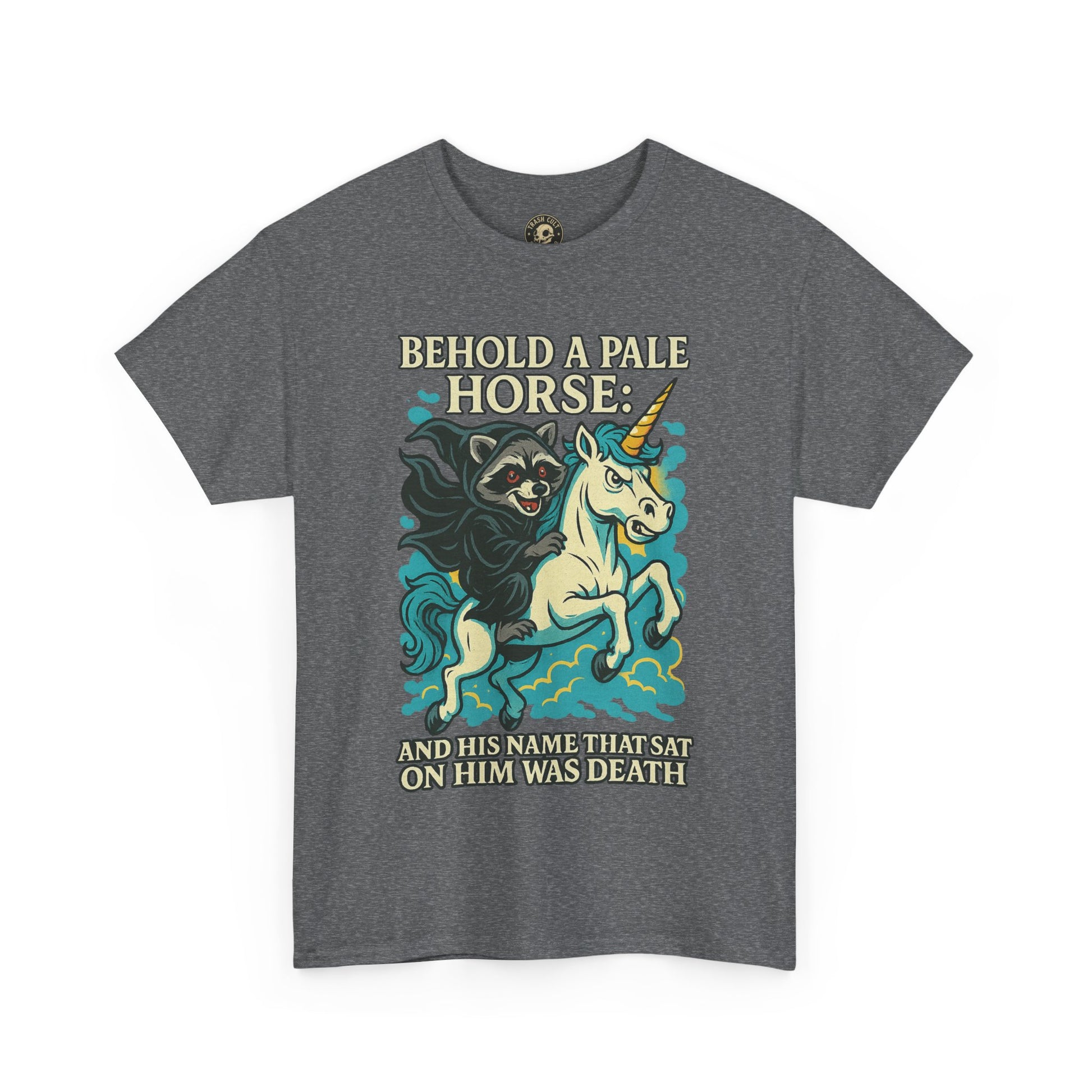 Behold a Pale Horse – Raccoon of Death Shirt | Gildan 5000 Unisex Tee