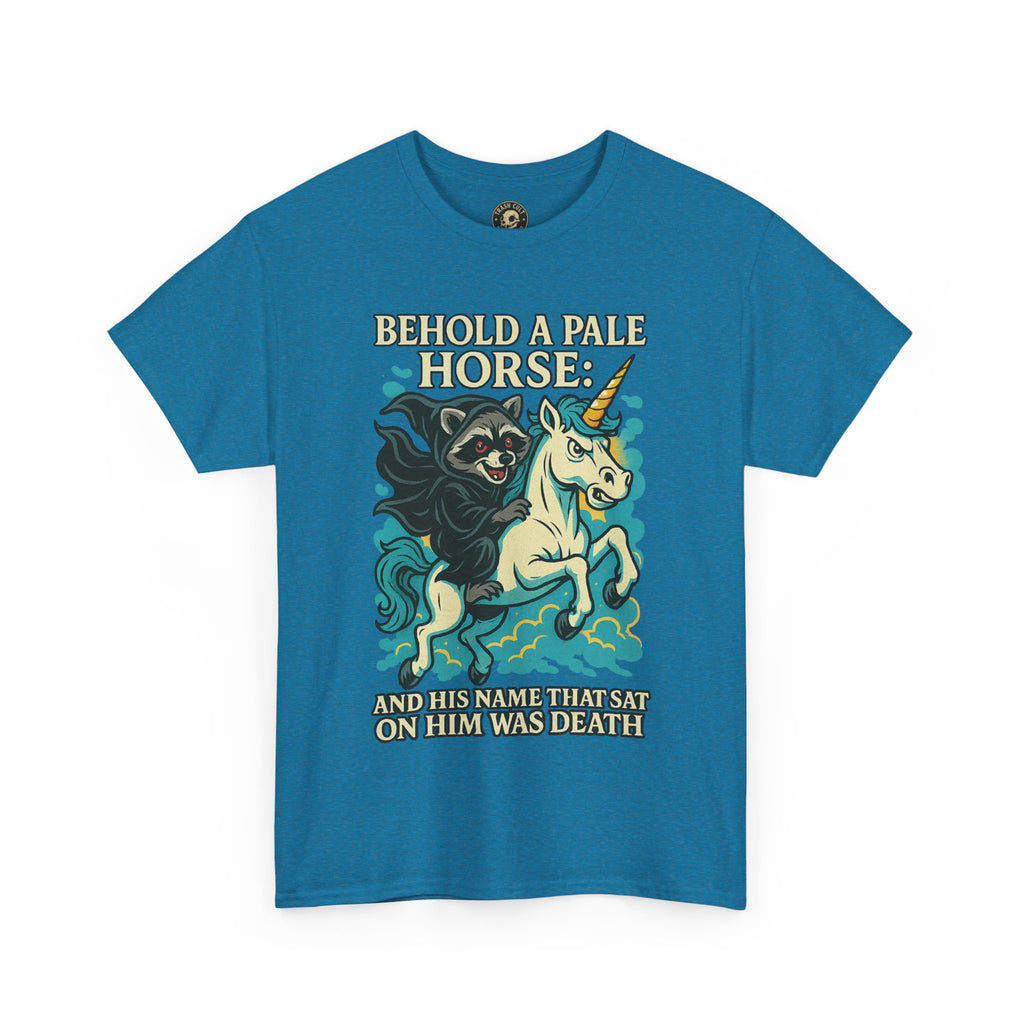 Behold a Pale Horse – Raccoon of Death Shirt | Gildan 5000 Unisex Tee