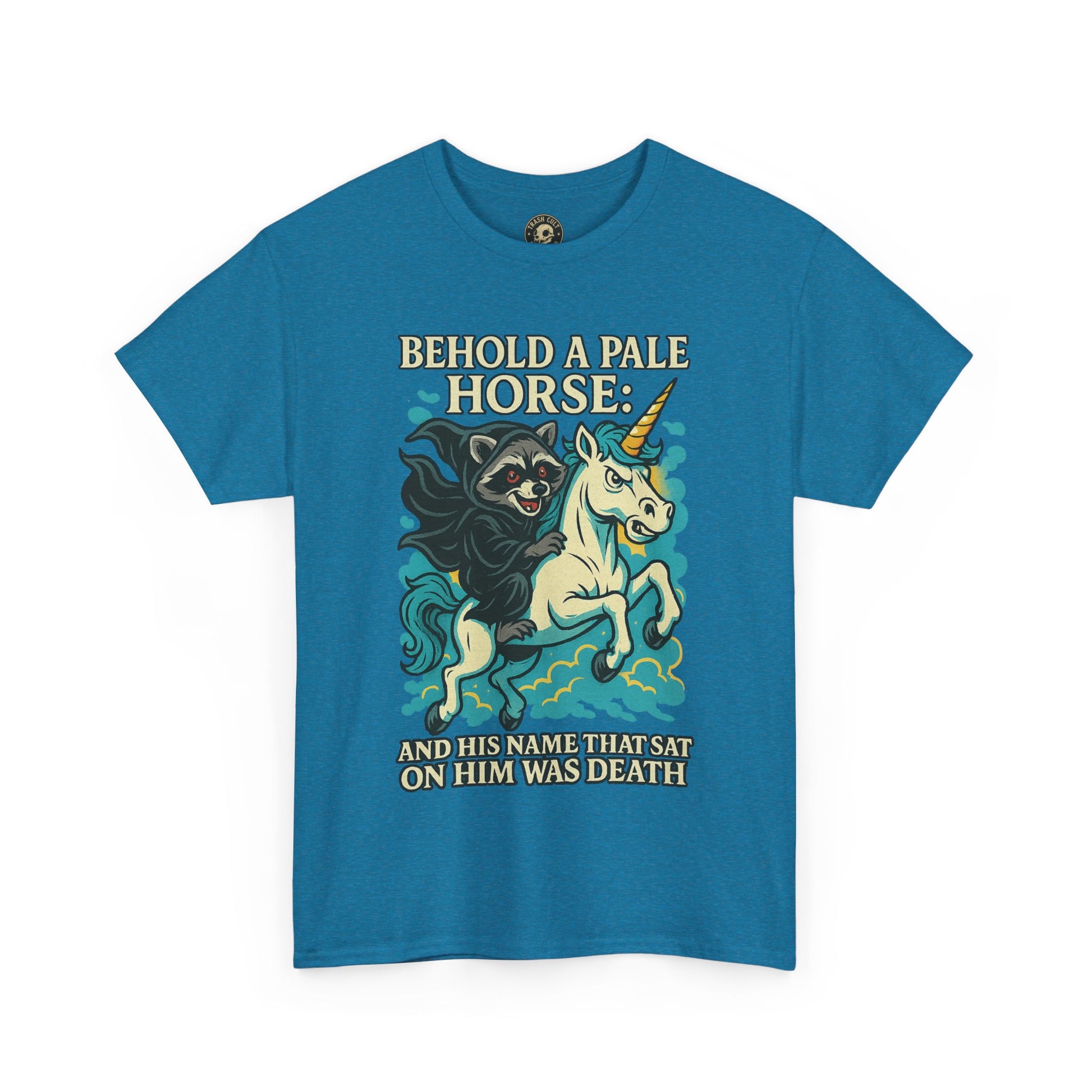 Behold a Pale Horse – Raccoon of Death Shirt | Gildan 5000 Unisex Tee