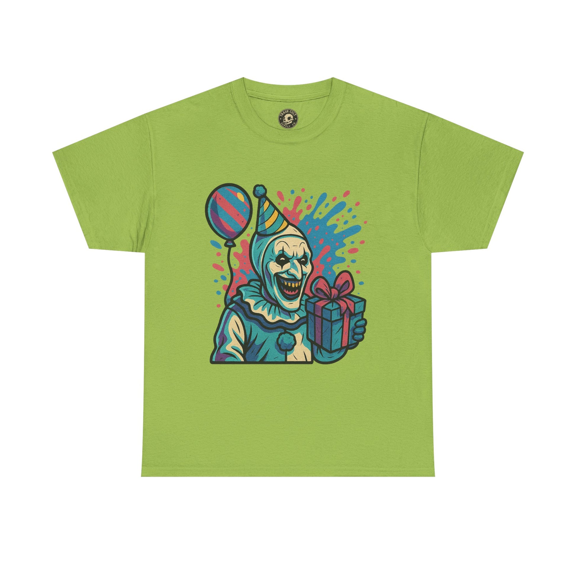 Art the Clown Birthday Shirt – New School Graffiti Horror Tee on Gildan 5000