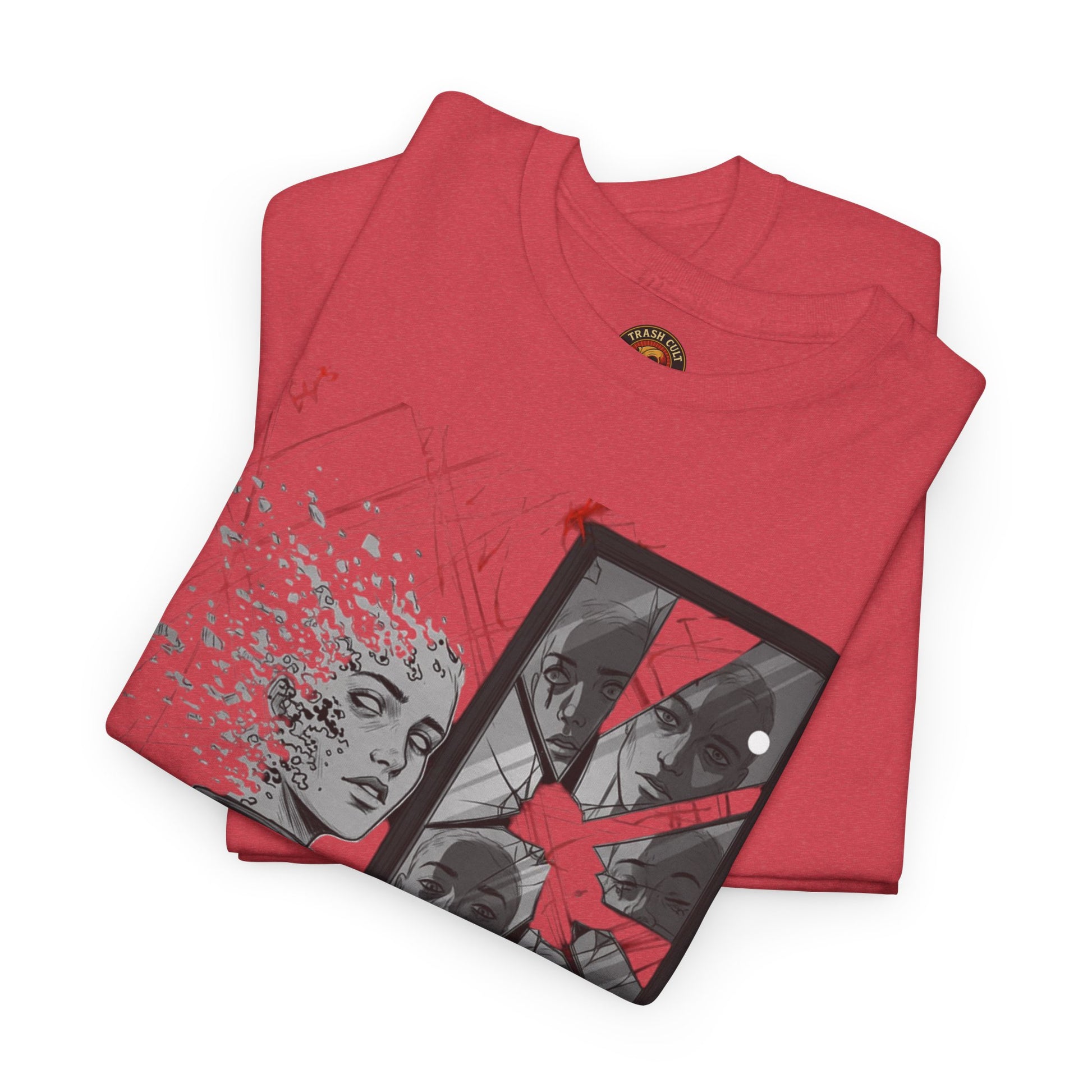 Xian Allen x Trash Cult Shirt – “Don’t Look Too Close” | Surreal Dark Art T-Shirt