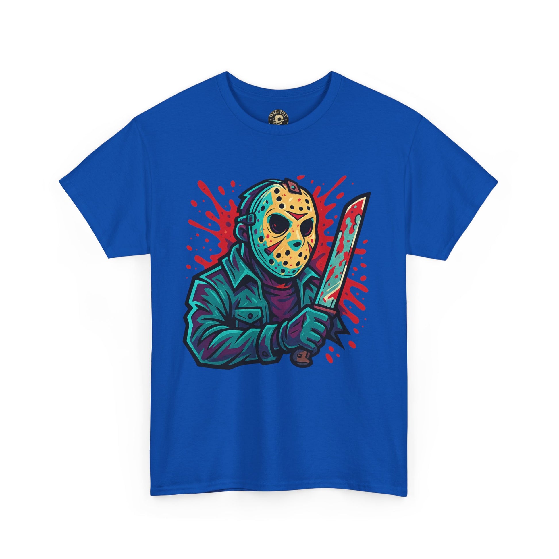 Jason Voorhees Graffiti Shirt – New School Horror Art on Gildan 5000