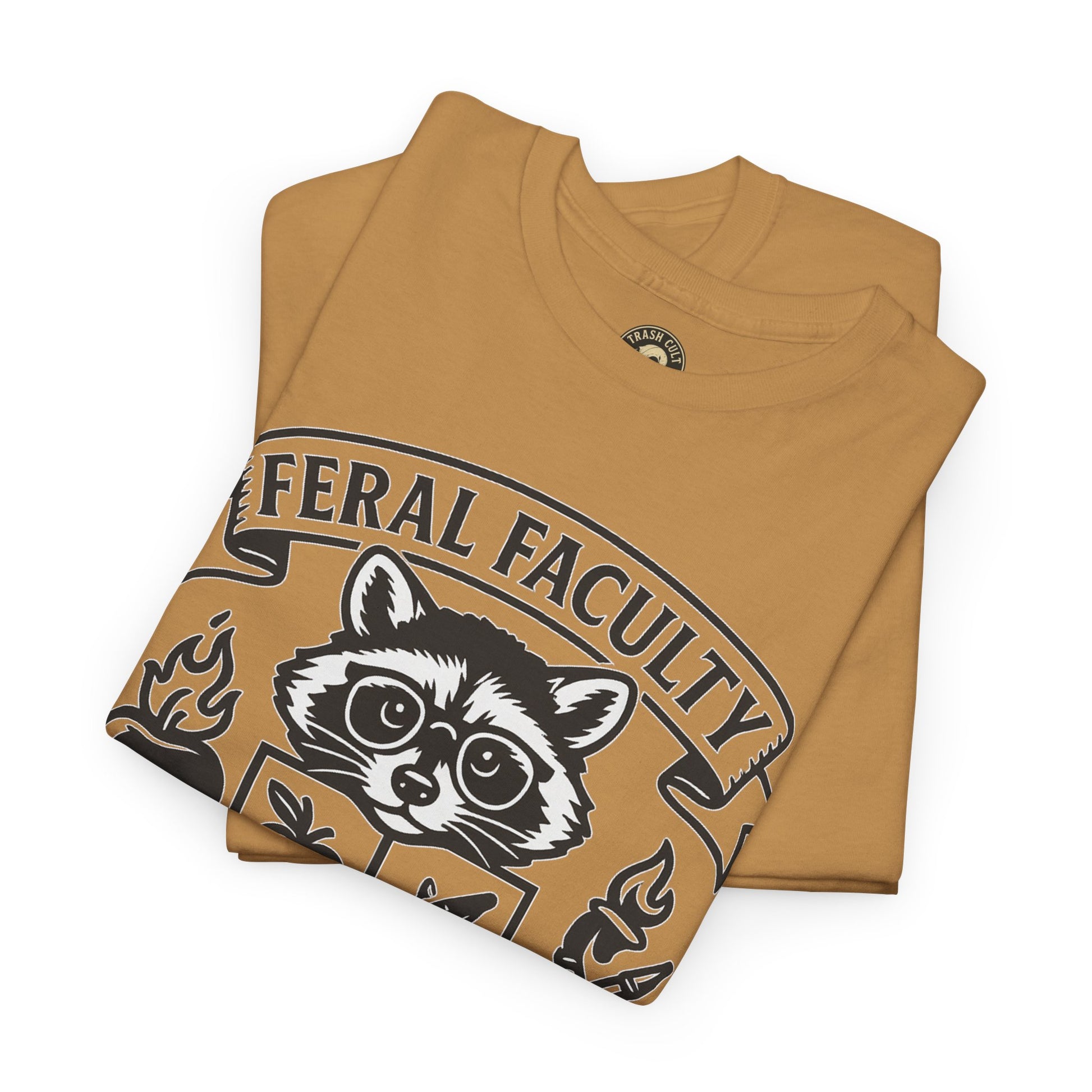 Feral Faculty Tee, Fun Teacher Shirt, Animal Lover Gift, Cool Graphic Tee, Casual Everyday Wear, Unisex Cotton T-Shirt