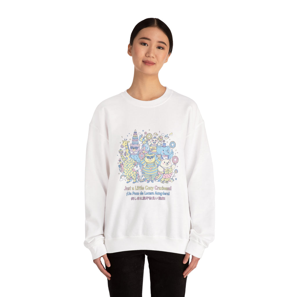 Cute Chaos Crewneck Sweatshirt | mildly unhinged, whimsical weird
