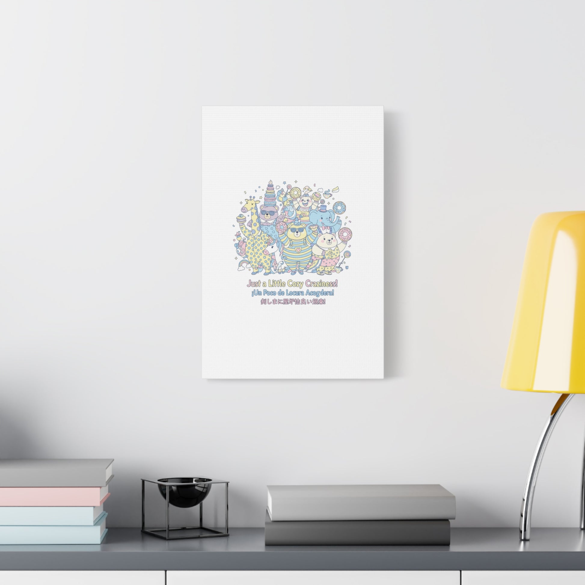 Cozy Craziness Canvas | mildly unhinged cute, whimsical weird