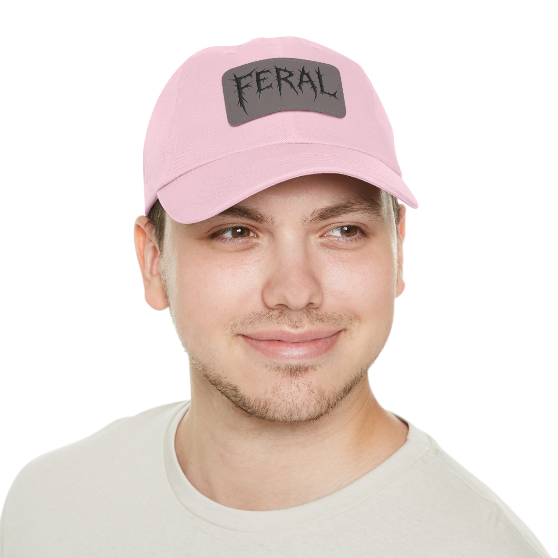 FERAL Embroidered Leather Patch Hat – Trash Cult Supply Co.