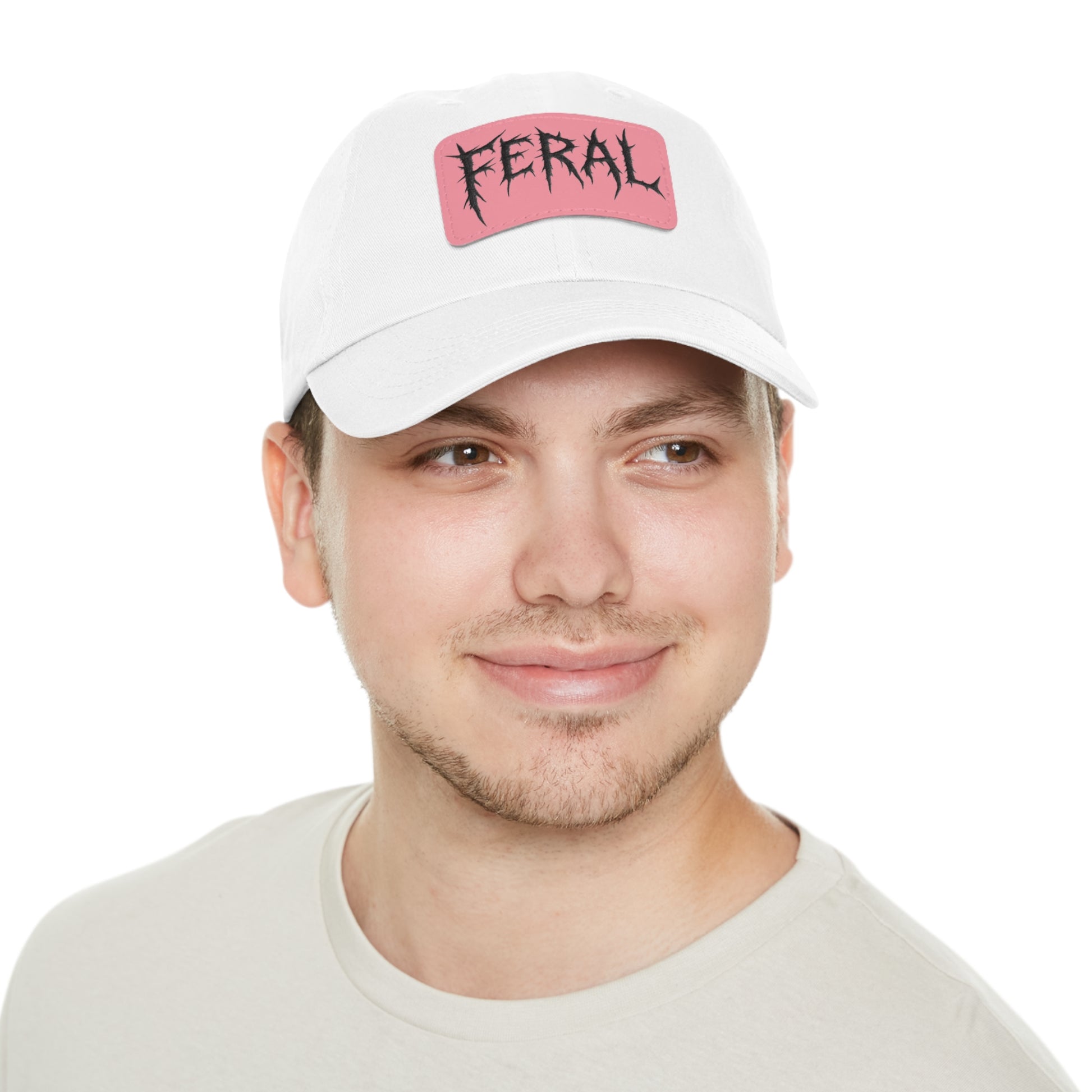 FERAL Embroidered Leather Patch Hat – Trash Cult Supply Co.