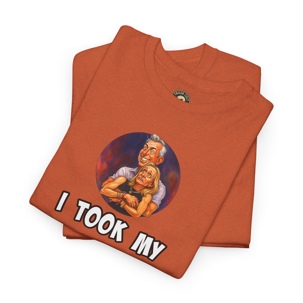 Funny CEO Concert Shirt – “I Took My Sidepiece to the Coldplay Concert” Meme Tee – Gildan 5000