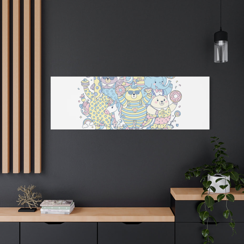 Cozy Craziness Canvas | mildly unhinged cute, whimsical weird