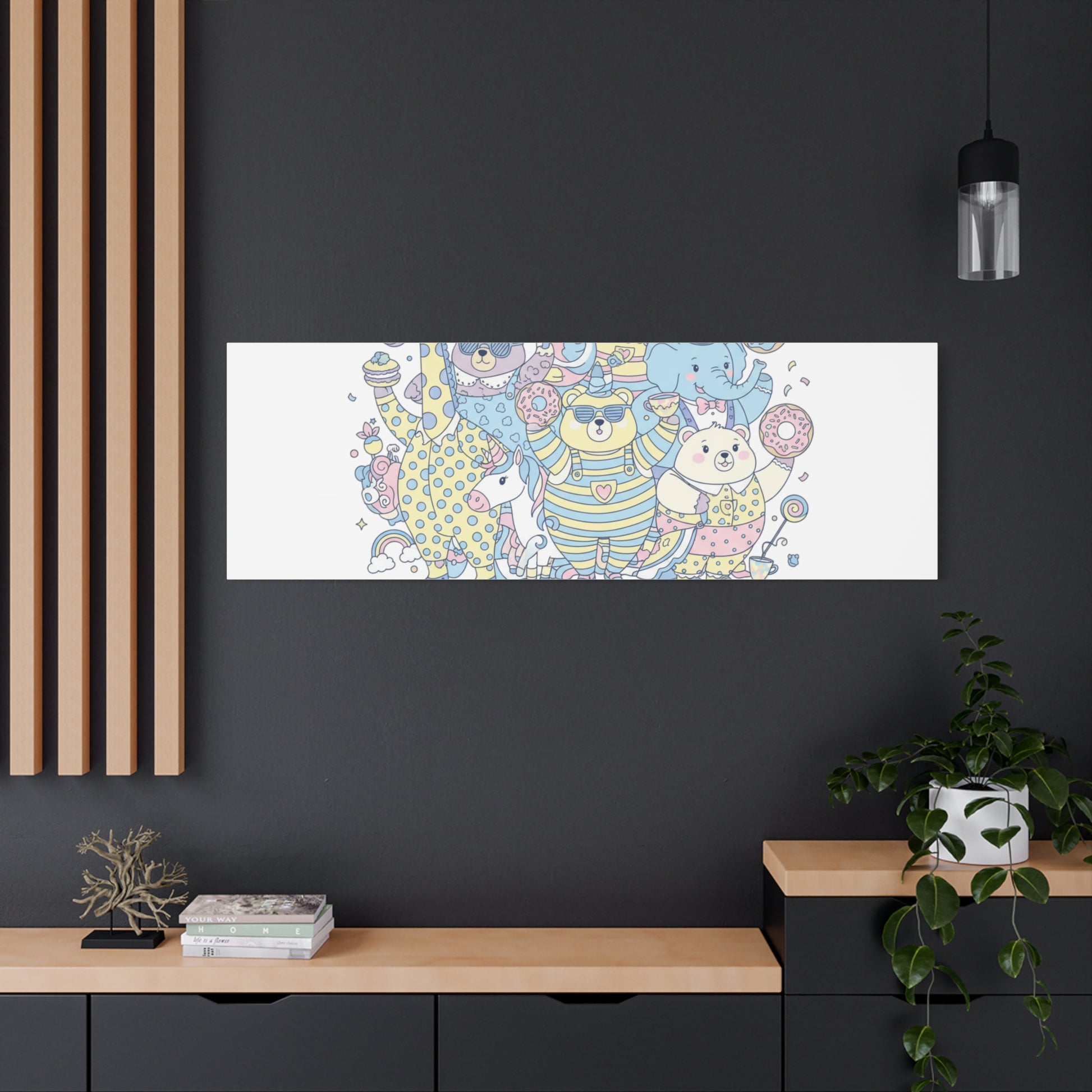 Cozy Craziness Canvas | mildly unhinged cute, whimsical weird