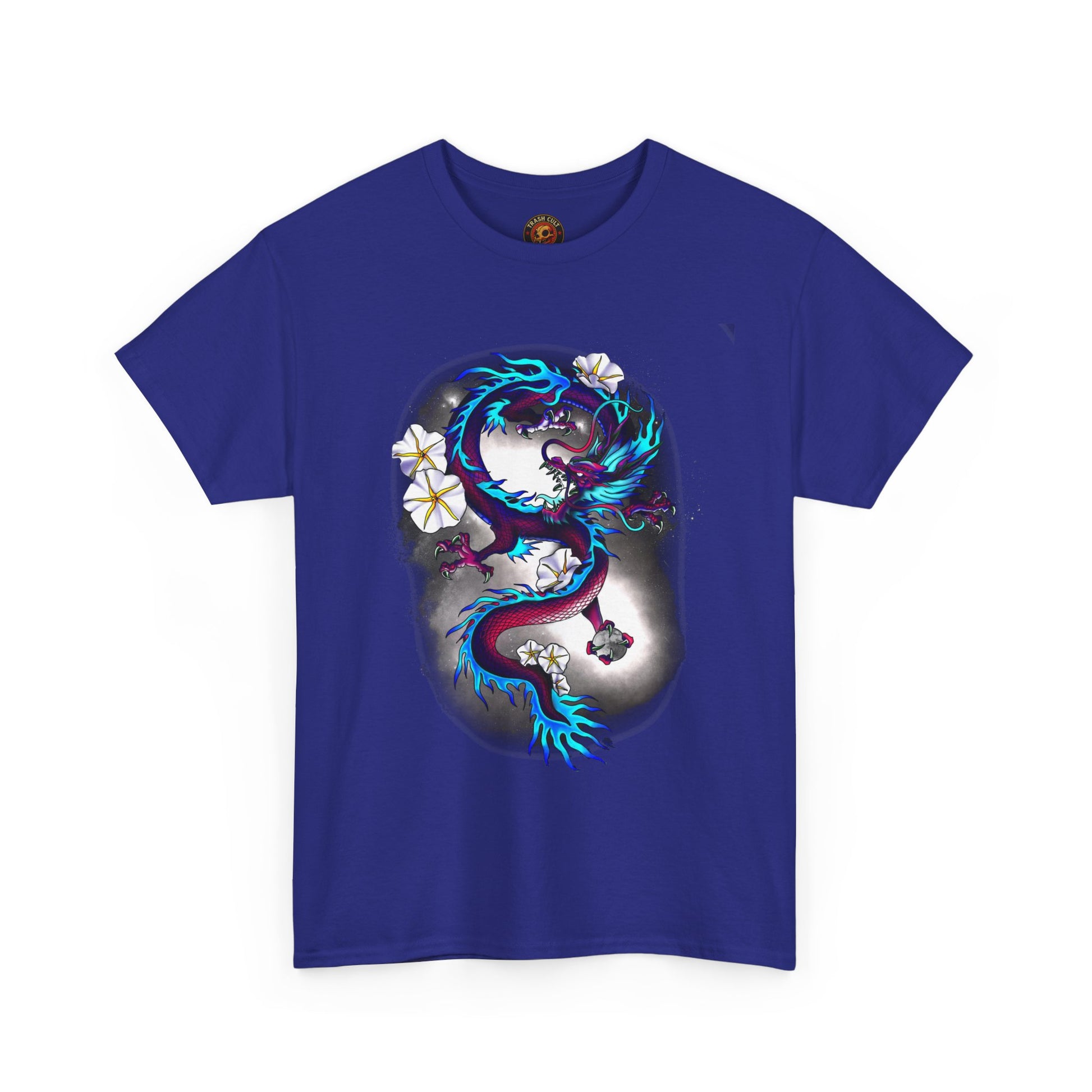 Electric Dragon Tattoo T-Shirt – Lara Davenport x Trash Cult Supply Co. Collab (Gildan 5000)