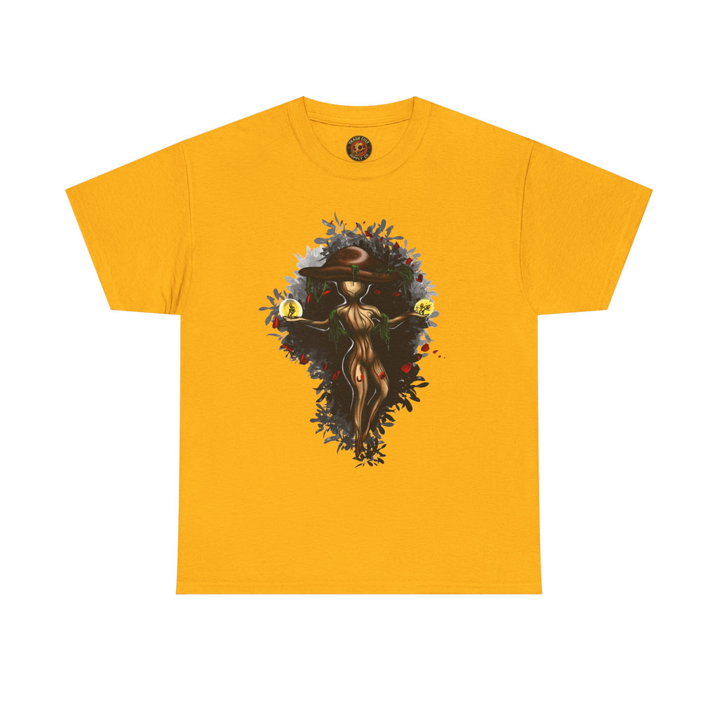 Mushroom Spirit T-Shirt – Lara Davenport x Trash Cult Supply Co. Collab (Gildan 5000)