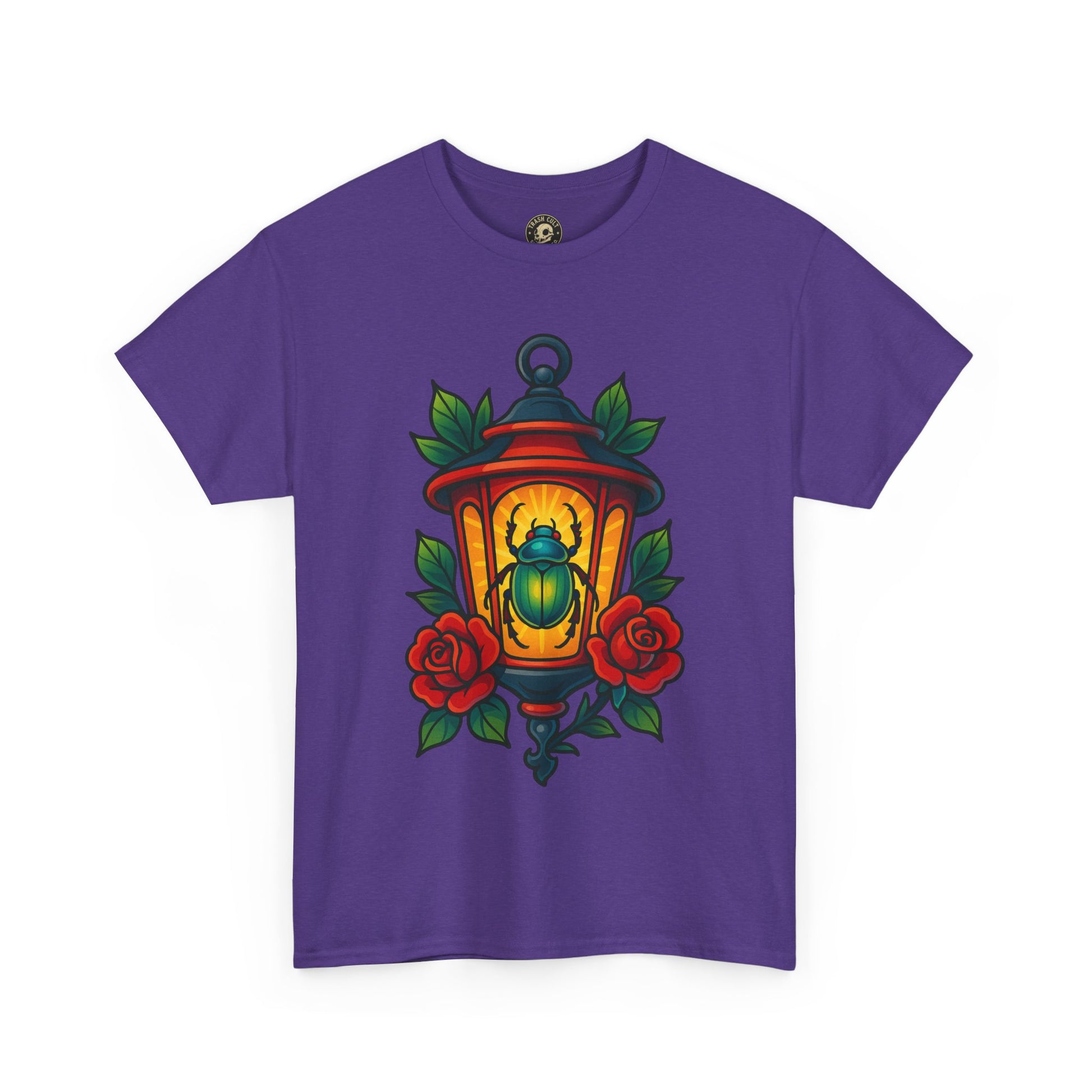 Vintage Lantern Beetle Unisex Heavy Cotton Tee - Eccentric Nature Lover Gift, 90s Aesthetic T-Shirt, Botanical Art Apparel, Summer [...]